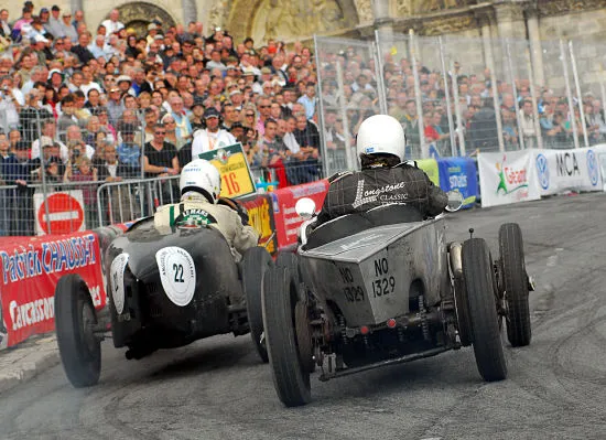 Longstone's own Dougal Racing his Frazer-Nash